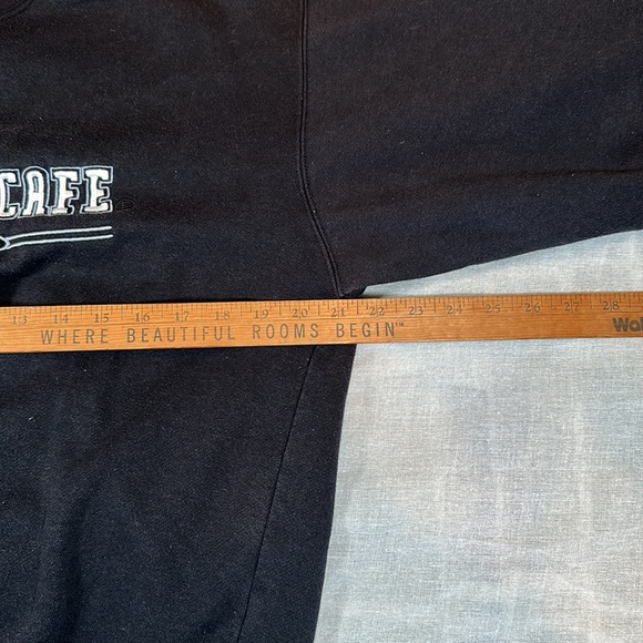 Vintage 90s Hard rock Cafe Madrid Long sleeve crewneck sweatshirt sz M - Picture 3 of 5